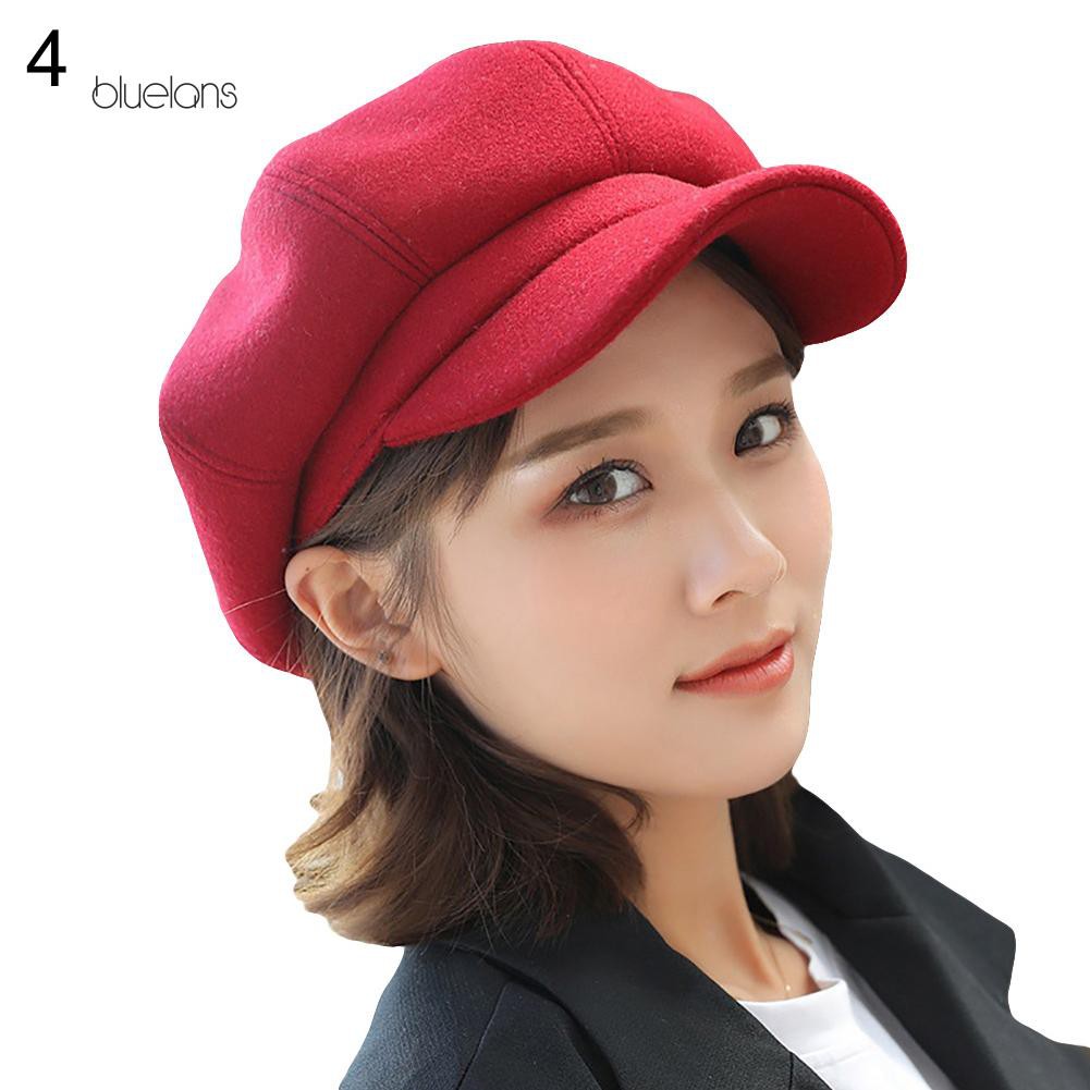 Mũ Beret MàU Sắc Thanh LịCh Cho Nữ