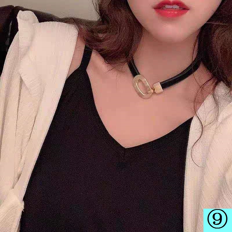 Dây Chuyền Nhiều Lớp Đính Hạt Ngọc Trai Thời Trang Thu Đông Hàn Quốc