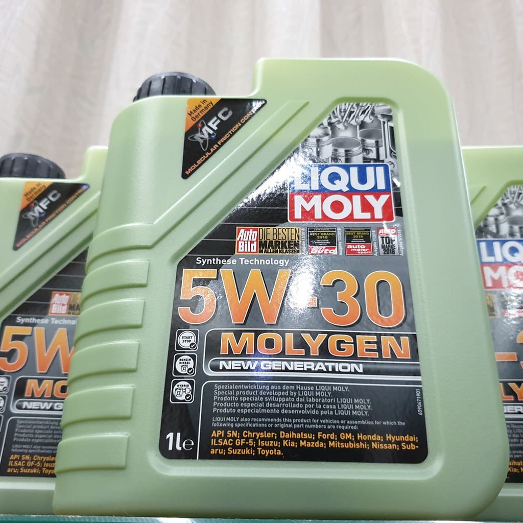 Dầu Nhớt Xe Tay Ga Liqui Moly 5w30 MolyGen 1L