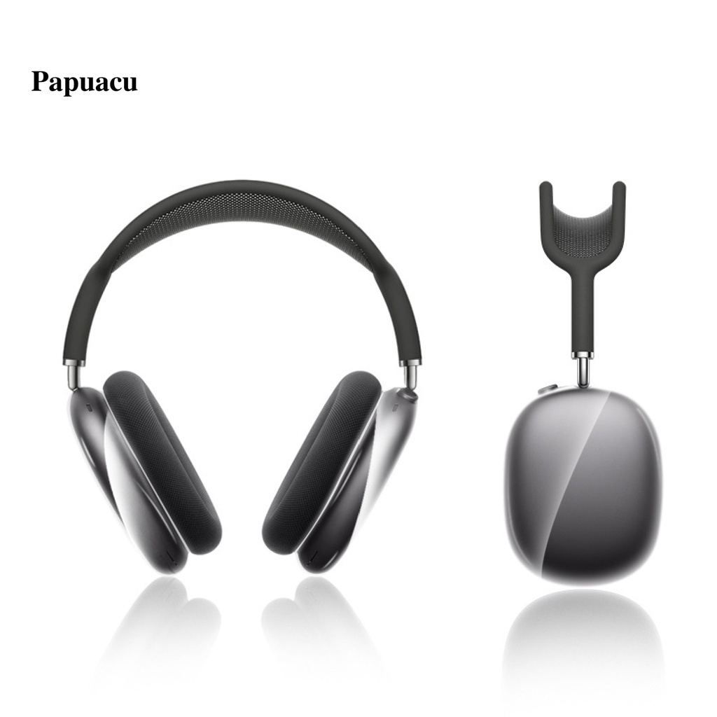 Set 2 vỏ bảo vệ tai nghe bằng TPU trong suốt chống xước thích hợp cho AirPods Max XD