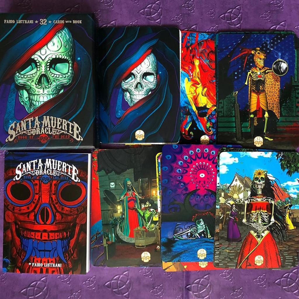 Bộ Bài Santa Muerte Oracle (Mystic House Tarot Shop) - Bài Gốc Authentic Chính Hãng 100%
