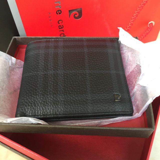 Ví da bò thật Pierre Cardin