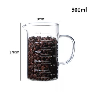 Cốc Đong Ml Thủy Tinh Cao Cấp 500ml