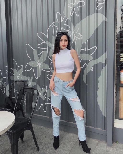 ÁO_CROTOP_CỔ_LỌ🥑