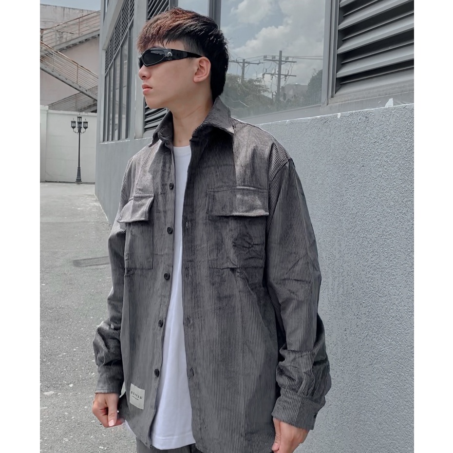 Áo sơ mi nhung MENTAL® CODUROY FLANNEL SHIRT