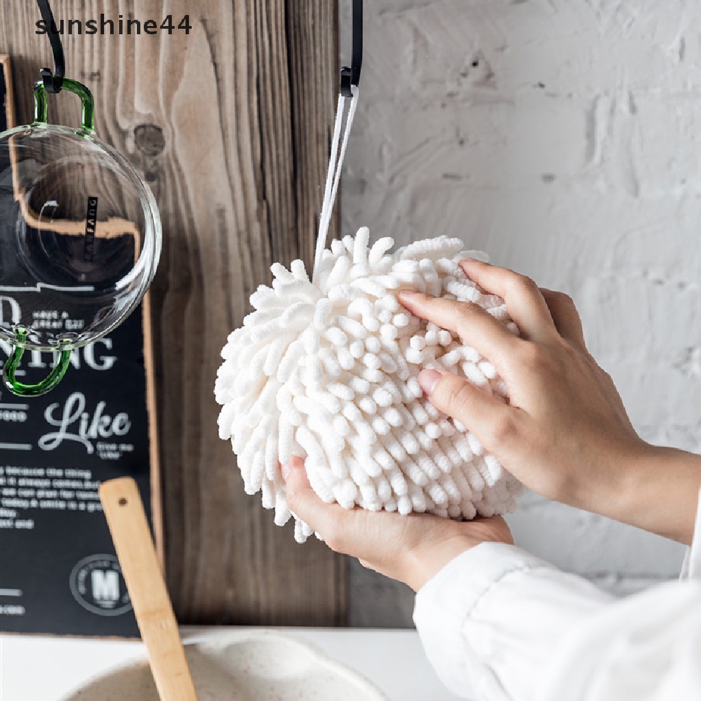 Khăn Lau Tay Bằng Vải Chenille Mềm Mại Nhanh Khô