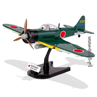 Bộ xếp hình máy bay tiêm kích a6m3 cobi - 5537 not lego