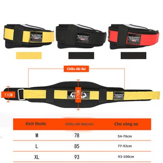 Đai lưng tập gym Aolikes 7983
