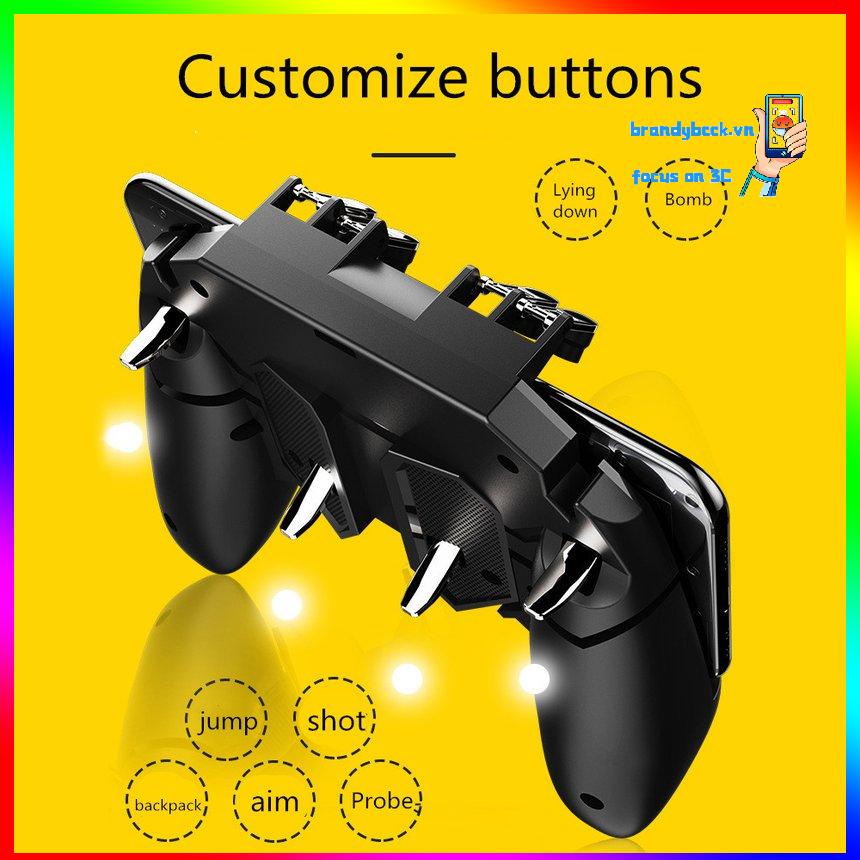 [BK]AK66 Six Finger All-in-One Mobile Game Controller Fire Key Button for Game | BigBuy360 - bigbuy360.vn