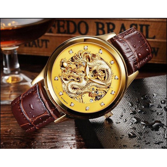 ĐỒNG HỒ RỒNG DÂY DA AUTOMATIC ST2S214