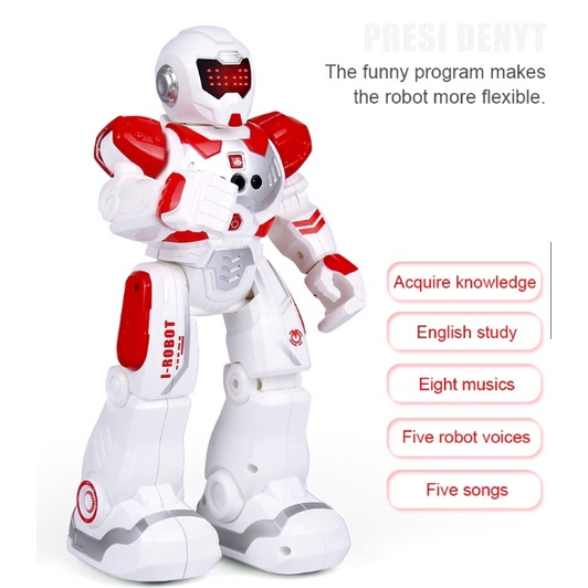 Đồ chơi cho bé Robot điều khiển từ xa thông minh, Robot điều khiển bằng cử chỉ, nói tiếng anh, ca hát, nhảy múa cực hot