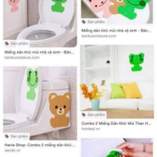 MIẾNG DÁN KHỬ MÙI NHÀ VỆ SINH