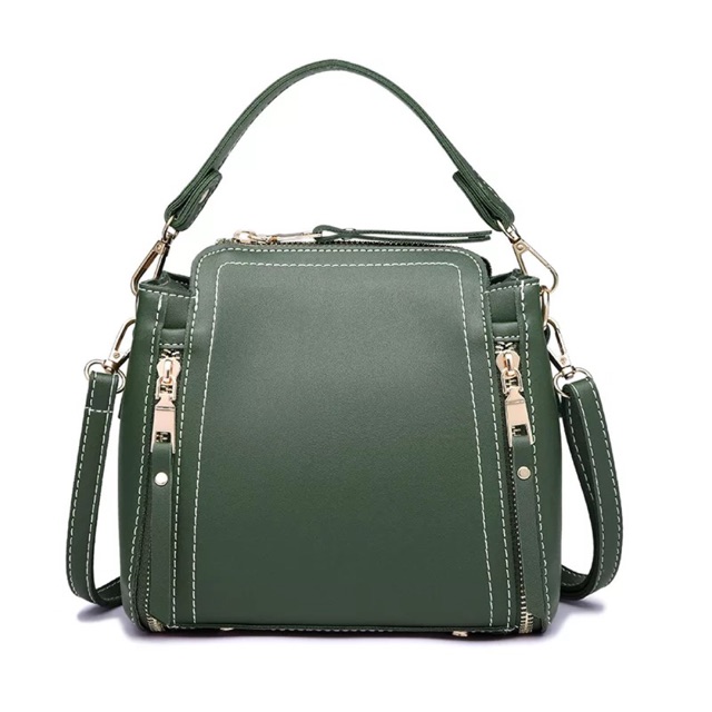 Túi trống khoá sườn phong cách Hàn Quốc | BigBuy360 - bigbuy360.vn