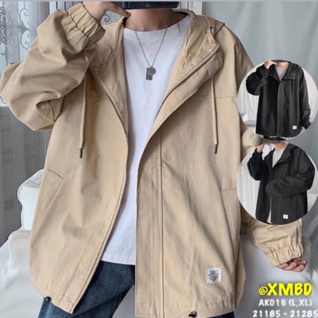 🌈𝐆𝐈𝐀́ 𝐗𝐔̛𝐎̛̉𝐍𝐆💢016 Áo Khoác KaKi Trơn Đơn Giản Chất Siêu Đẹp. Couple / Unisex / Cặp / Lẻ / Nhóm OK