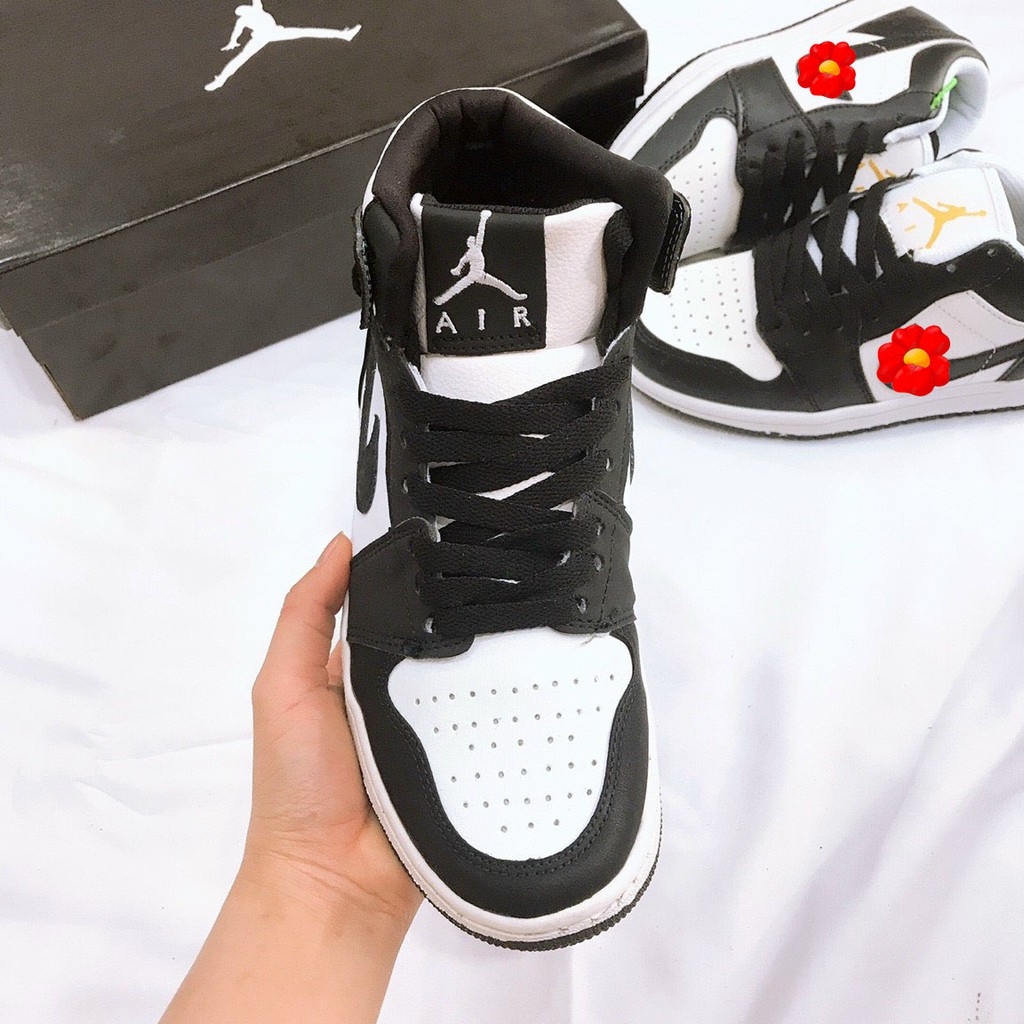 Giày Sneaker Air Jo.cdan 1 Panda Cao Cấp Full Size Nam Nữ
