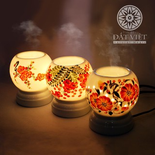 ĐÈN XÔNG TINH DẦU LOẠI TO (có kèm 1 lọ tinh dầu)