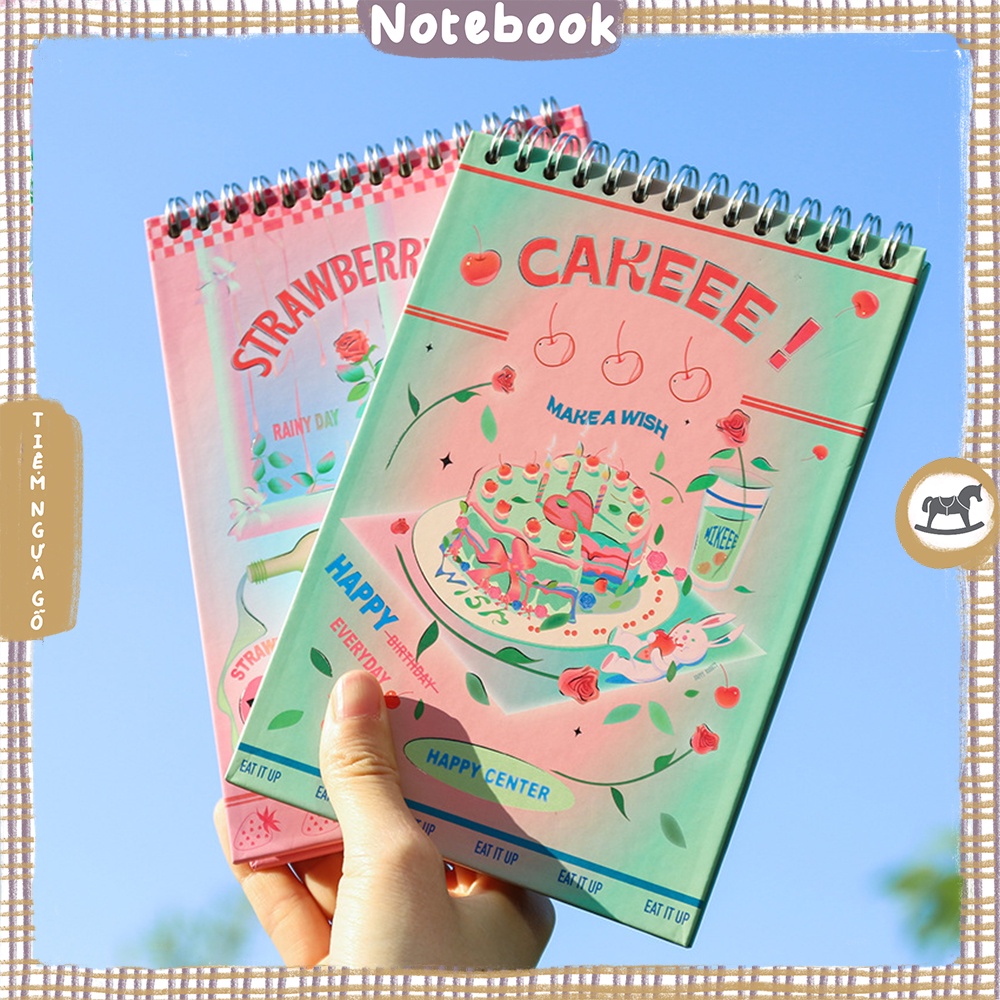 Sổ Kế Hoạch Planner 120 Trang Macaron Lên Kế Hoạch Ngày, Tuần/ Daily Planner, Weekly Planner - Tiệm Ngựa Gỗ