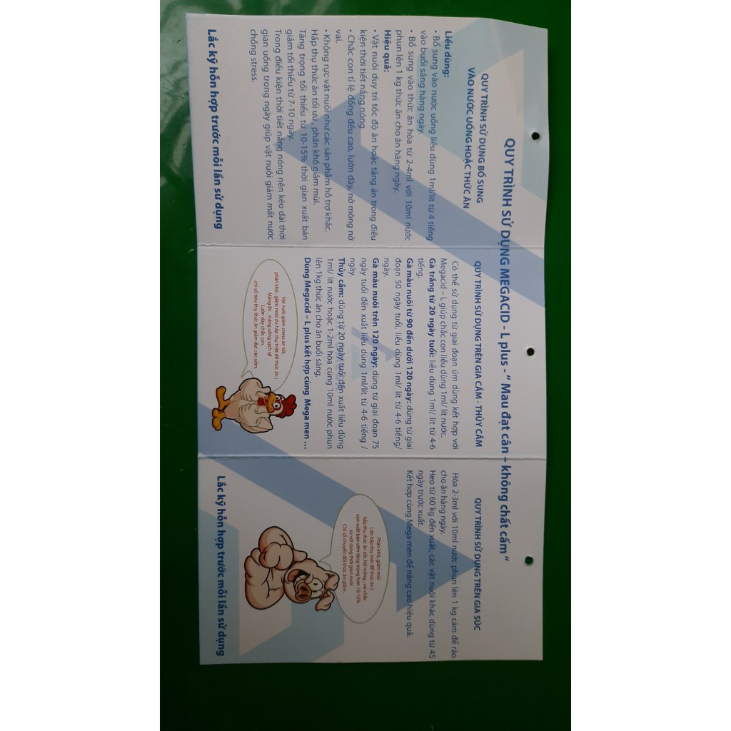 Sữa Vỗ Béo Vật Nuôi  MEGACID PLUS