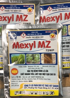 Thuốc trừ bệnh Mexyl MZ 72wp ( Bộ 3 gói)