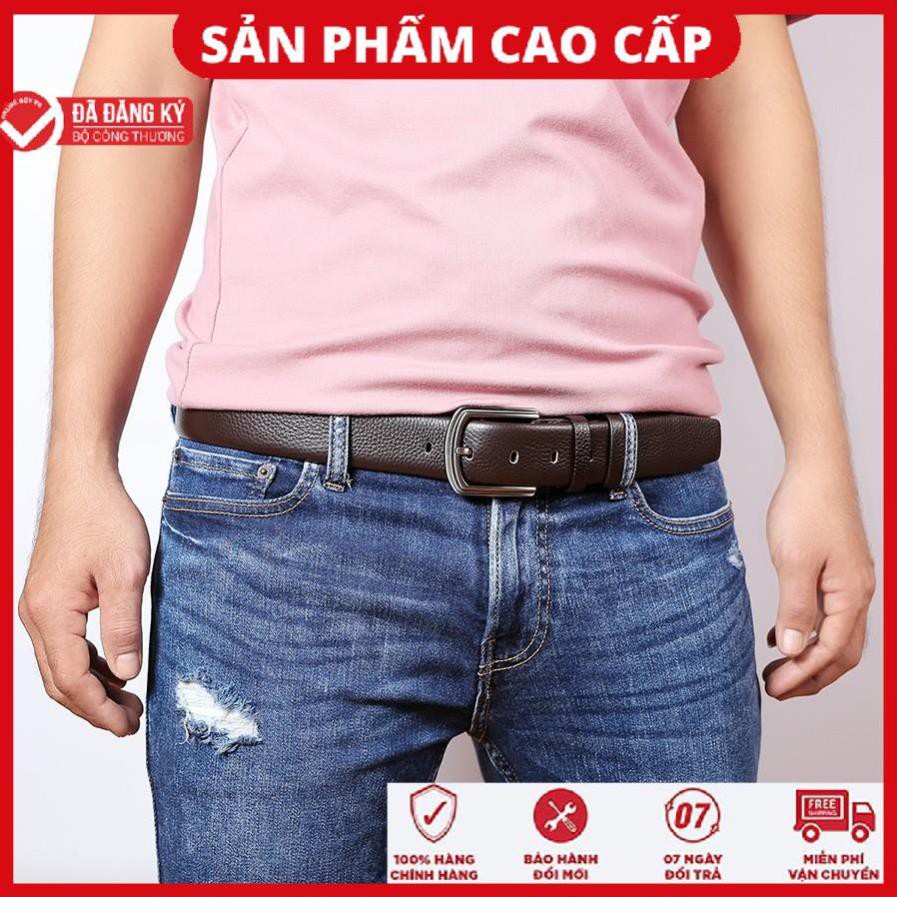 Thắt Lưng Nam Da Bò 4U Vân Miu Thời Trang T232