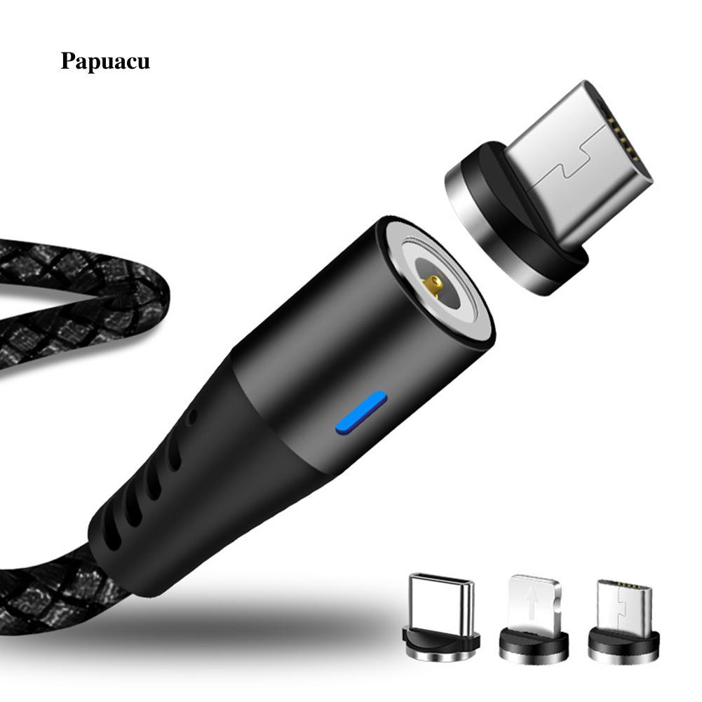 Dây cáp nam châm dạng ròng rọc bằng từ tính kết nối điện thoại iPhone