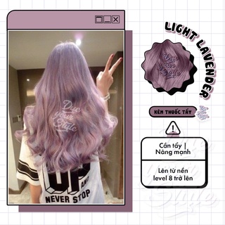 THUỐC NHUỘM TÓC  LIGHT LAVENDER - TÍM LAVENDER NHẠT