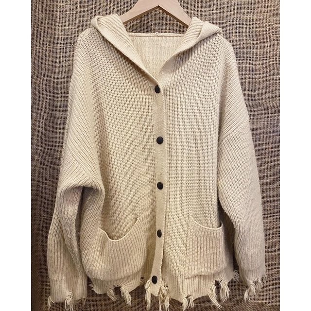 Áo khoác len cardigan freesize