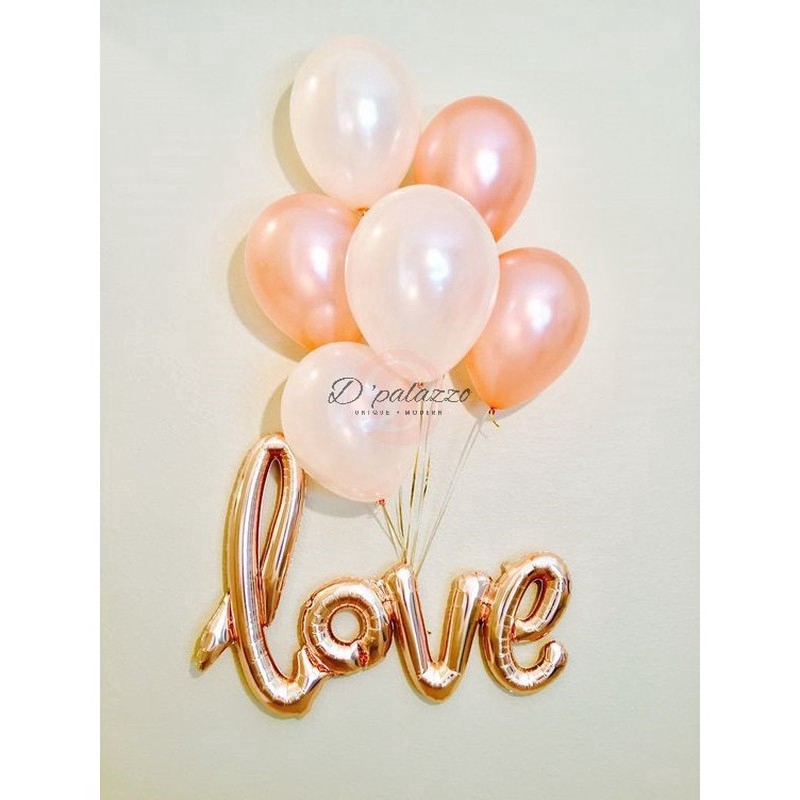 Bong Bóng Chữ Love Trang Trí Tiệc