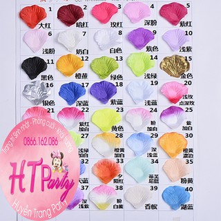 Combo 100 cánh hoa hồng vải lụa