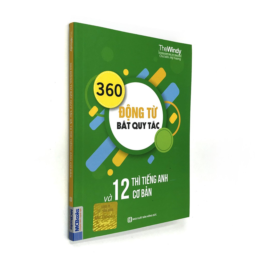 Sách 360 động từ bất quy tắc và 12 thì tiếng Anh cơ bản (Khổ nhỏ) | BigBuy360 - bigbuy360.vn