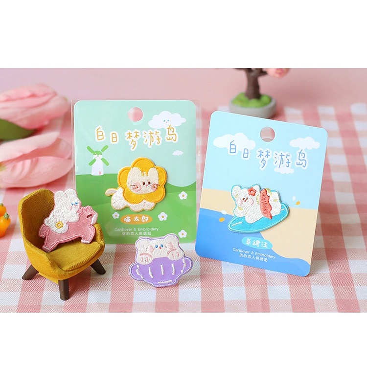 Sticker Dán Ủi Quần Áo Hoạt Hình Dễ Thương M2