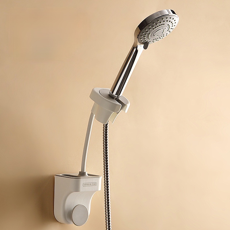 Giá Đỡ Đầu Vòi Hoa Sen Xoay Được Không Cần Khoan Lỗ Có Thể Điều Chỉnh Cho Nhà Tắm