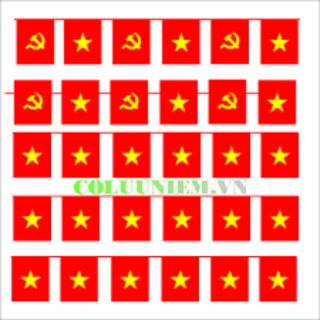 Cờ dây Đảng, Tổ Quốc xen kẽ