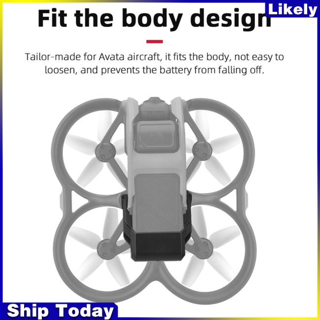 Kẹp Cố Định Pin Chống Trượt Tương Thích Với Dji Avata