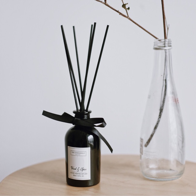 Tinh dầu toả hương “The Candleholic” hương WOOD & SPICE (Gỗ & Gia vị)