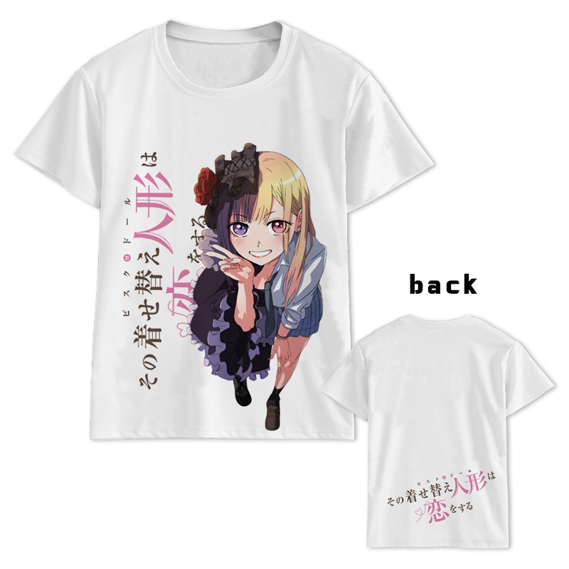 Áo Thun Tay Ngắn In Hình Anime My Dress-Up Darling Gojo Wakana Inui Sajuna Kitagawa Thời Trang Mùa Hè Cho Nam Và Nữ