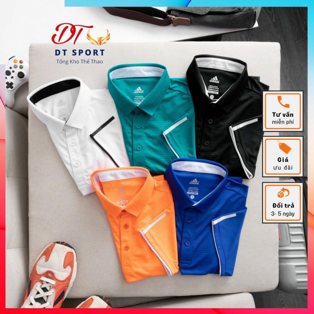Áo thể thao thun polo adidas cổ bẻ co giãn thoáng mát 🌪 Free Ship 🌪 hàng xuất khẩu cao cấp !