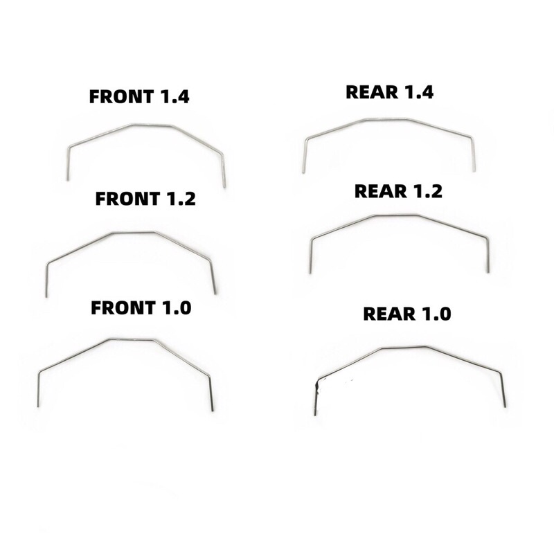 Bộ sway bar LC RACING L6134 cho wltoys 144001 124017 124019