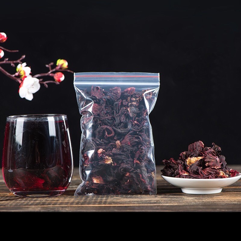 Trà Atiso Đỏ Hoa dâm bụt ( Hibicus) sấy khô túi 100g