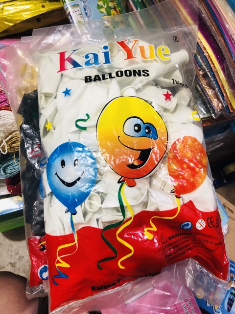 Set túi bóng bay thổi to loại dày, xịn