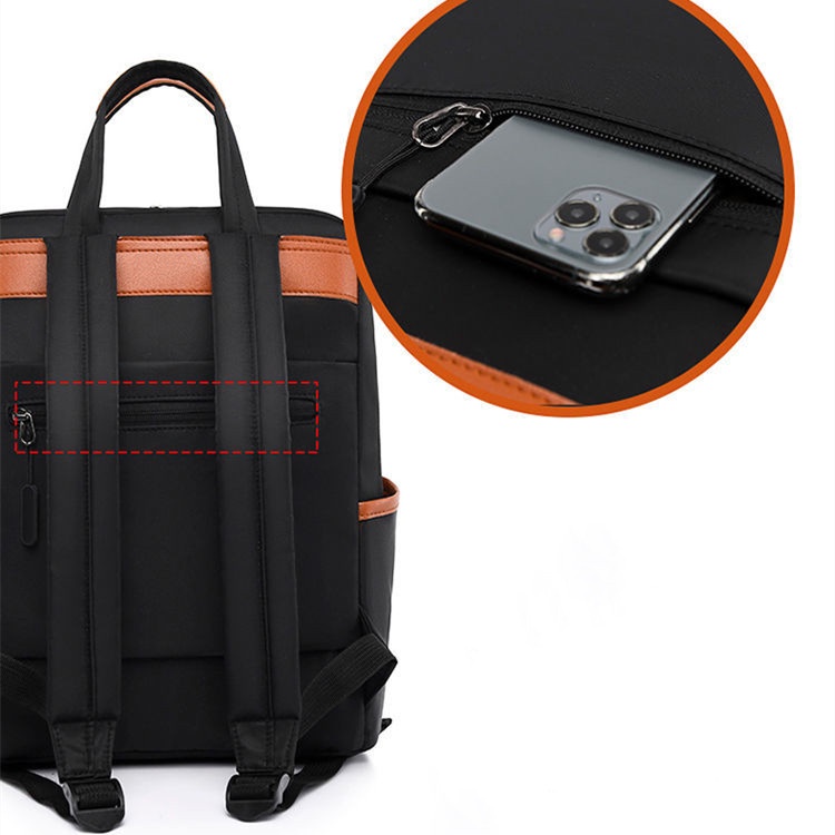 Balo đựng laptop nữ chống thấm nước 14 inch Ba lô Oxford