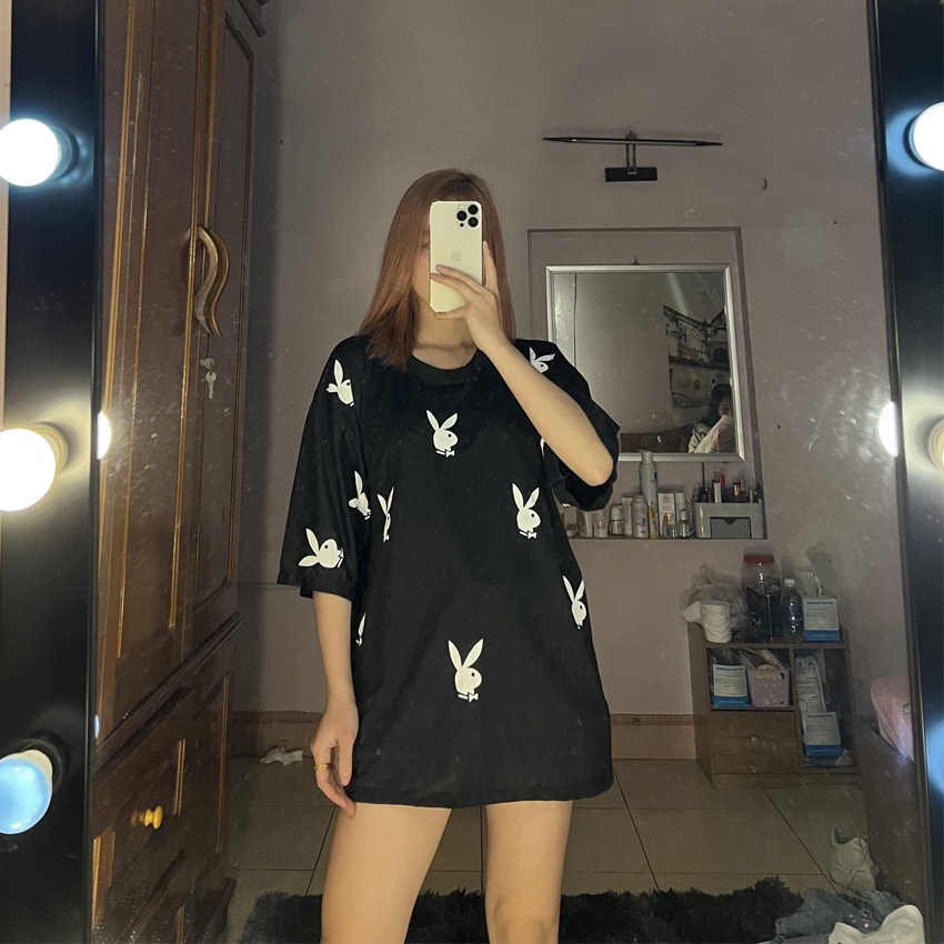 Áo Phông Thỏ Play.me 2 H&H CLOTHES Màu Ảnh Thật T2 Video