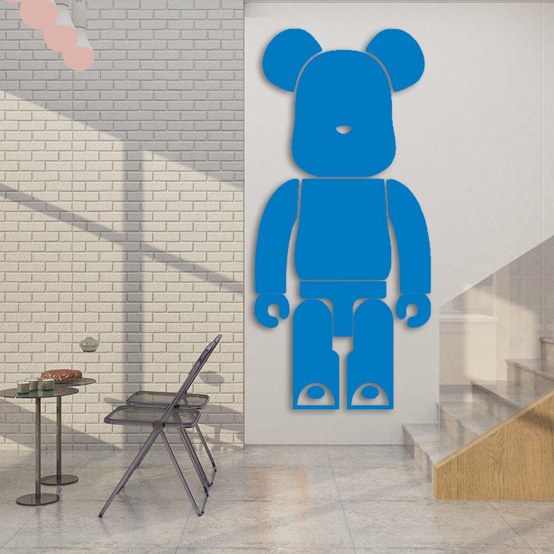 BearBrick Dán Tường decor phòng size LỚN