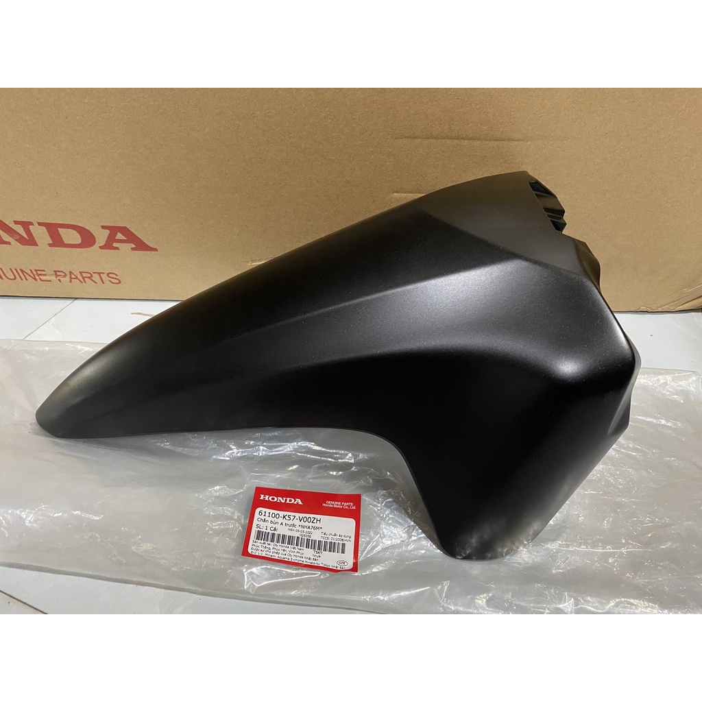 Chắn bùn A trước - dè trước HONDA BLADE Số năm 2019 màu Đen nhám. *NHA76M* 61100K57V00ZH