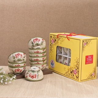 BỘ BÁT CƠM BÁT TRÀNG CHUẨN ĐẸP ( BỘ 6 / BỘ 10 BÁT )