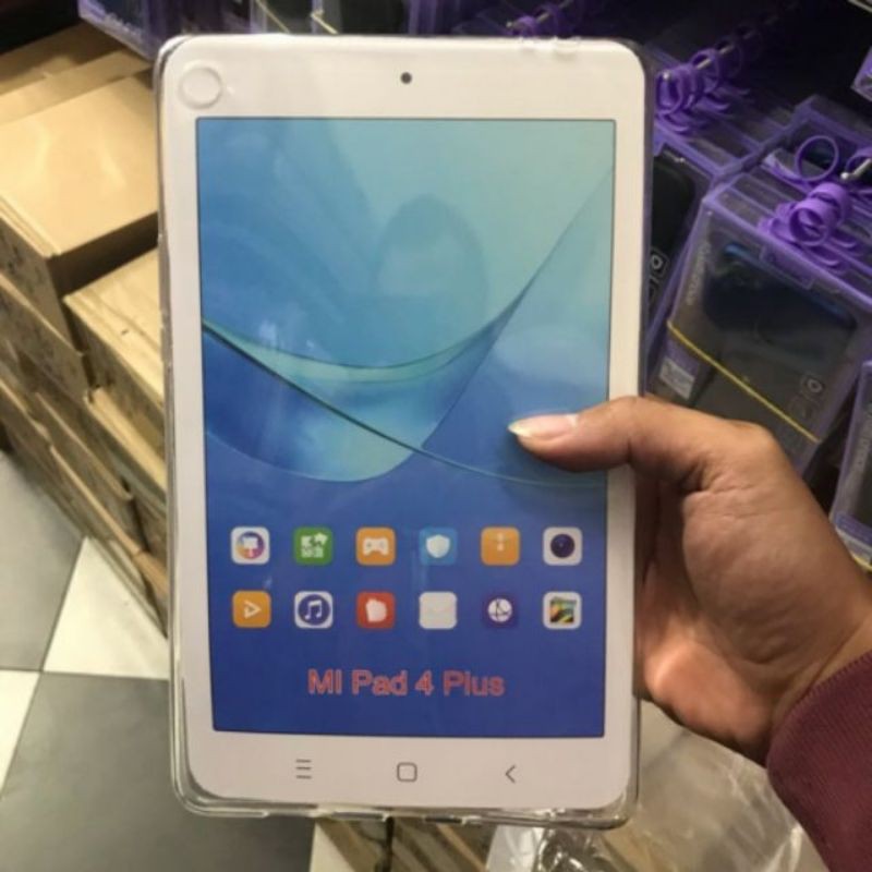 Ốp lưng Silicon XIaomi Mi Pad 4 plus siêu tốt.