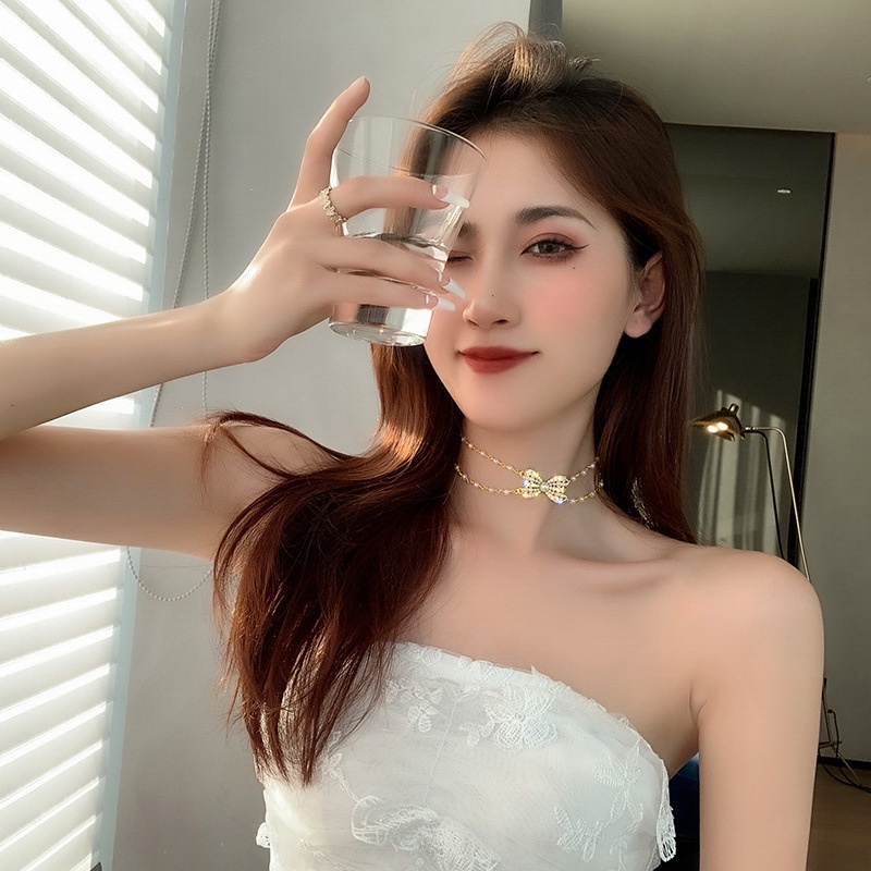 Vòng Cổ 2022 Đính Ngọc Trai Sang Trọng Cho Nữ