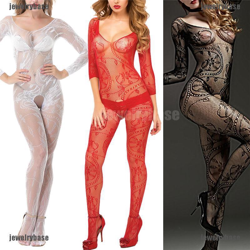 Bột đồ lót liền thân bằng ren xuyên thấu cực quyến rũ cho nữ