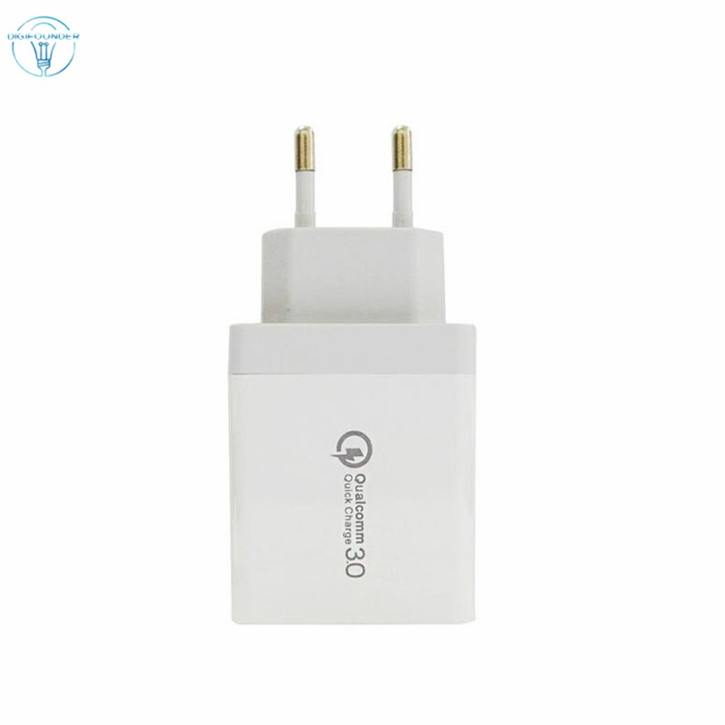 DG Universal 3 Port USB Wall Charger Fast Quick Charge QC3.0 USB Hub Charger Adapter EU US Plug