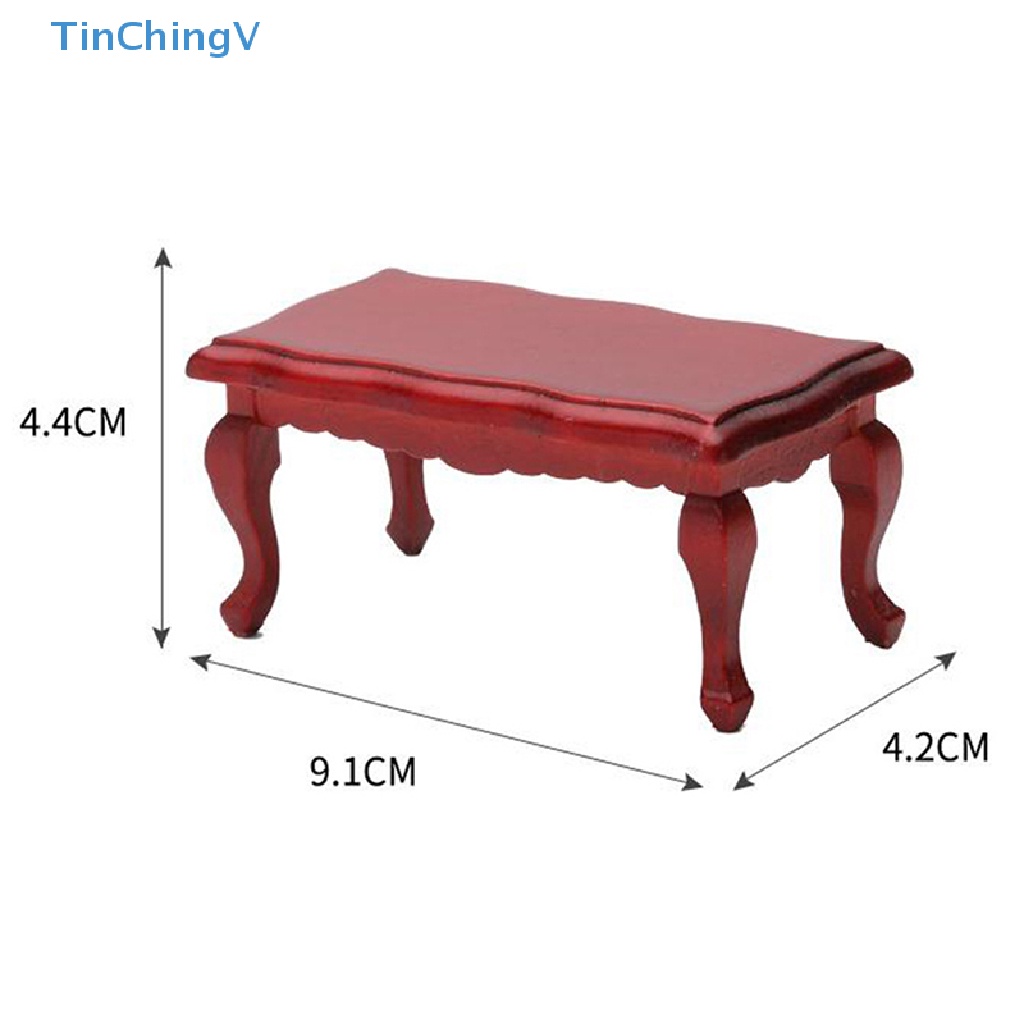 Mô Hình Bàn Trà / Cà Phê Tỉ Lệ 1: 12 Trang Trí Nhà Búp Bê